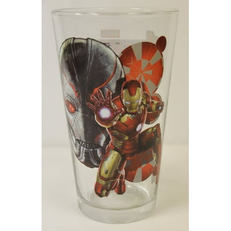 Pint Glass - Marvel - Age of Ultron - Iron Man 16oz Cup New Toys TTAU006