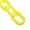Yellow, variant on Plastic Chain, 3/4 in x 50 ft, Black