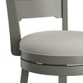 thumbnail image 3 of Hillsdale Clarion 30.25"SH Wood Contemporary Bar Stool in Gray, 3 of 10