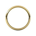 thumbnail image 2 of 14k Yellow Gold 2.5mm Half Round Band Ring Size 9.5 Ring for Women and Men - 2.4 Grams, 2 of 2