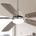 thumbnail image 5 of 52" Ceiling Fan with Led Light and Remote,5 Blades and 6 Speed Wind Control Dc Motor for Living Room,Bedroom,Kitchen, 5 of 7