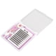 thumbnail image 1 of DIY Cluster Lashes Professional Beauty Salon C Curl A Shape Individual Eyelashes for Eyelash Extension, 1 of 4