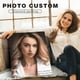 thumbnail image 1 of CHENISTORY Photo Custom Diamond Painting Cross Stitch Full Round Picture of Rhinestone DIY Diamond Mosaic Diamond Embroidery30x30cm Gao Jinjia LED, 1 of 1
