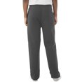 thumbnail image 3 of Jerzees Youth NuBlend Pocketed Open-Bottom Sweatpants, S, Oxford, 3 of 8