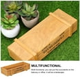 thumbnail image 3 of 2pcs Wood Succulent Planter Box Plant Container Box Rectangular Flower Bed Pot, 3 of 8