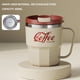 thumbnail image 5 of Taza De Acero Inoxidable 304, Taza De Caf De Doble Capa, Taza De Agua De Gran Capacidad, Con Tapa Y Dise O Aislante, Para Estudiantes, Para Viajes, Mantiene La Bebida Caliente, Duradera, 5 of 8