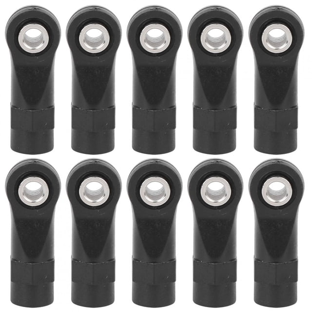 Tie Rod Ends,, 10pcs Linkage Rod End, Pratical Fit For -4 1/10 RC Car RC Car For Replacing Old And Damaged Rod Ends Remote Control Car