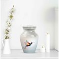 thumbnail image 6 of JAGASY Hummingbird Urns for Human Ashes - White Tiny Urn for Ashes Adult Male - Keepsake Funeral Urns for Cremation - Memorial Small Urn for Mom & Dad - (3 Inch), 6 of 7