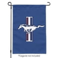 thumbnail image 2 of Ford Mustang Logo Garden Yard Flag, 2 of 4