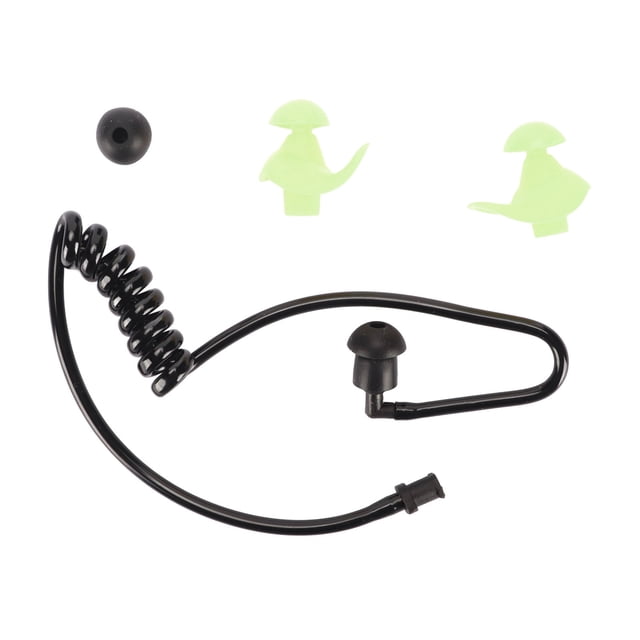 Tubo Acústico de Auricular Tubo de Bobina Acústica de Repuesto Ergonómico con Auriculares para Auriculares de Radio de Dos Vías