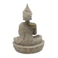 thumbnail image 3 of Estatua de Buda Ganesh sentado tallada a mano, escultura de arenisca, decoración Feng Shui para el hogar 65x55x9cm, 3 of 3