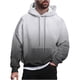 thumbnail image 2 of Sudadera con capucha para hombre, estilo casual, con cuello redondo, estampado, manga larga, blusa de poliéster, 2 of 6