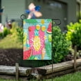 thumbnail image 6 of Summer Watermelon Pineapple Garden Flag 12 x 18 Double Sided Hello Summer Tropical Hawaii Leaves Ice Cream Blue Wooden Vertical House Yard Flags Welcome Outdoor Banner for Pool Home Decor, 6 of 6