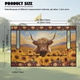 thumbnail image 7 of Uorisanigo Aztec Golf Cart Seat Cover with 4 Pockets Sunflower Highland Cow Golf Cart Seat Towel Blanket Fits for EZGO, Club Car, Yamaha Front Seat Protector, Easy to Install & Clean, 7 of 7