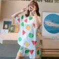 thumbnail image 4 of Pijama Sin Chan para mujer, ropa de dormir, trajes con pantalones cortos, conjunto de ropa de casa, 2021, 4 of 4