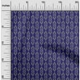 thumbnail image 1 of oneOone Polyester Lycra Fabric Dot & Floral Block Print Fabric By Yard 56 Inch Wide, 1 of 4