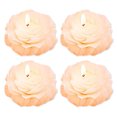 thumbnail image 1 of 4 adornos de velas en forma de peonía, velas de flores, regalos de velas con fragancia de flores Zhivalor BST3024604-1, 1 of 5