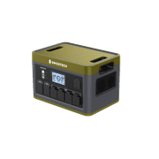 Swiss Tech 2400W portable power station 2060Wh solar generator for camping & emergency backup