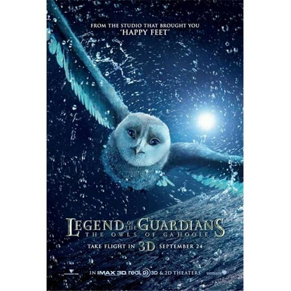 Pop Culture Graphics The Legend of the Guardians The Owls of GaHoole Movie Poster - 11 x 17