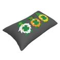 thumbnail image 3 of Disketp Pillow Covers Spring St Patrick’s Day Pattern Throw Pillow Case Cushion Covers,Cushion For Bedroom,Couch,Home-14"X20", 3 of 9
