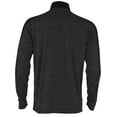 thumbnail image 2 of Holloway Sportswear L Boys ELECTRIFY 1/2 ZIP PULLOVER Black Heather/Black 222642, 2 of 7