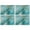 Blue Gold Marble, variant on Teal Gold Marble Pattern Summer Placemats Table Placemats Set Of 4-Linen Kitchen Washable Placemats Table Mats 11.8"x17.7" Non-Slip Heat Resistant