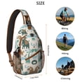 thumbnail image 5 of Giraffe Print Backpack - Lightweight Hiking Bag for School & Travel Hiking Backpack, 5 of 6