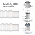 thumbnail image 2 of Mosiee 2Pc Pool Skimmer Hose Replacement Swimming Pool Hose -2 Count For 300, 2 of 9