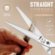 thumbnail image 5 of Tijeras profesionales Dream Reach de alta gama, de acero inoxidable japon&#2013265929s 440C, de 6,0", con anillo para el pulgar giratorio de 360&#2013266096 y filo afilado, 5 of 6