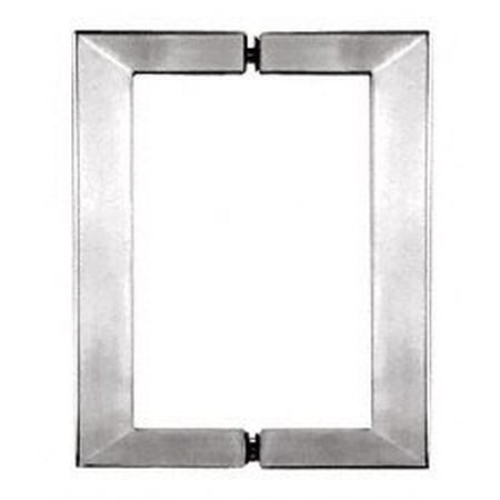 6sq Square - SQ6X6BSC CRL Brushed Satin Chrome 6