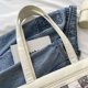 thumbnail image 3 of Bolso Hobo Hombro Mujer Cuero PU Compras Transparente, 3 of 9