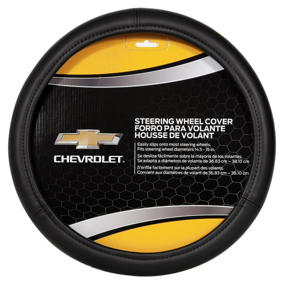 Plasticolor Chevy Style Nœud Doré Housse de Volant Premium