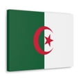 thumbnail image 3 of Algeria Country Flag Canvas Vibrant Wall Art Unframed Home Decor, 3 of 13