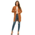 thumbnail image 5 of HAOMEILI Women's Long Cardigan Sweater 2024 Fall Fashion Casual Oversized Knit Open Front Coatigan Jacket Coat Trendy Outfits, 5 of 6