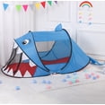 thumbnail image 2 of Carpa de Juego BAODIAN Plegable para Niños de 1 Año en Adelante Diseño de Tiburón, 2 of 6
