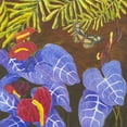thumbnail image 2 of Roth, Carolyn 15x15 White Modern Wood Framed Museum Art Print Titled - Tropical Monotype II, 2 of 4