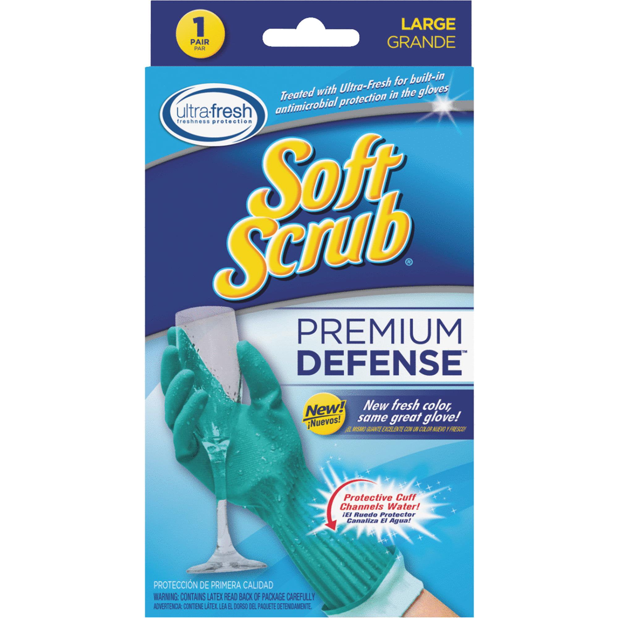 Soft Scrub Premium Defense Rubber Glove