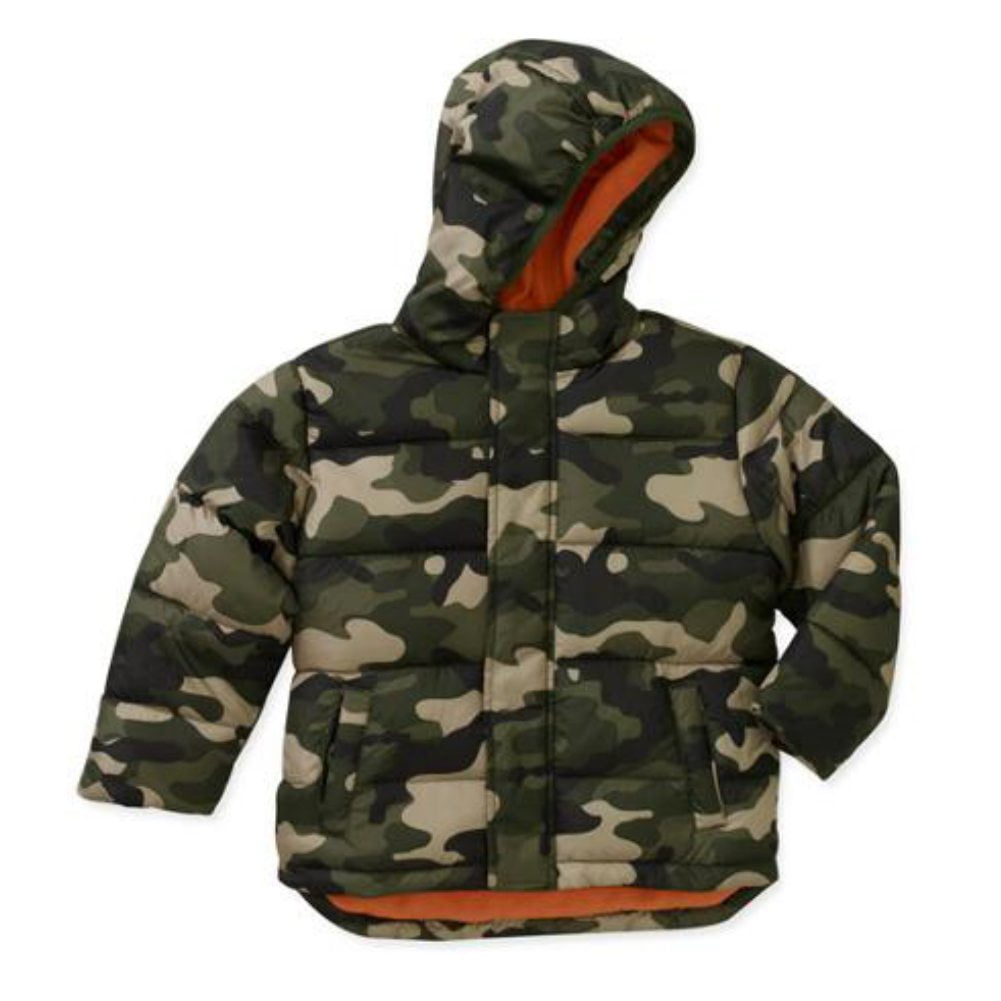Healthtex Infant Boys Green Camouflage Coat Winter Puffer Jacket