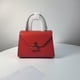 thumbnail image 3 of Bolso Kelly de piel auténtica nuevo de 2024, diseño de nicho, moderno y sencillo, con cierre, bolso cruzado de mano para mujer, 3 of 5