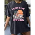 thumbnail image 6 of VILOVE Women Oversized Cowgirl T-Shirts Western Country Music Vintage Graphic Short Sleeve Tops, 6 of 8