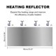 thumbnail image 3 of Reflector de calor para calentadores de patio redondos de gas natural y propano. Placa reflectora., 3 of 8
