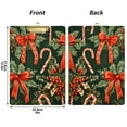 thumbnail image 5 of FORMRS Acrylic Clipboard with Low Profile Clip Standard A4 Letter Size, 12.5" x 9", Christmas Holly Bows, 5 of 8