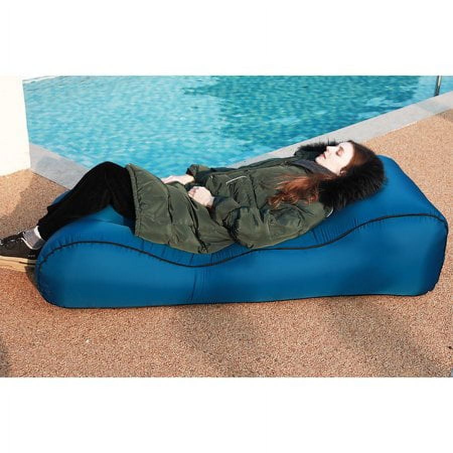  BNY Inflatable Lounger Chair Sofa Bed Air Sofa Sleeping Bag  Couch for Beach Camping Park BBQ Music Festivals (Purple) : Sports &  Outdoors