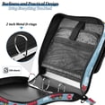thumbnail image 4 of FORMRS Zipper Binder with Shoulder Strap 2-inch Ring 500 Sheet Capacity File Bag, Red Truck Pattern, 4 of 5