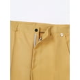 thumbnail image 6 of TiaoBug Men's Gentleman Tuxedo Suit Lapel Blazer Button Down Vest Long Pants Set, 6 of 7