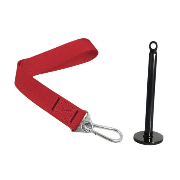 Cinturón de entrenamiento para lucha de brazos, fortalecedor de dedos, muñecas y antebrazos. Rojo