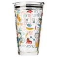 thumbnail image 3 of Toystoory Vaso de cristal con pajita y tapa, botellas de agua de cristal de dibujos animados adorables de boca ancha de calidad alimentaria Teteras, 3 of 6