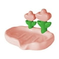 thumbnail image 4 of Flower Soap Tray, Decorative Bathroom Organizer, Bar Soap Drainage Holder, Strong Plastic Counter Storage, Cute Sink Accessory, 4 of 6