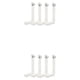 thumbnail image 4 of Naiovety Juego de 4 unidades de soporte Universal para sábanas, funda de edredón sin , Clips antideslizantes, sujetadores, hebillas fijas, Type2 NO2, 4 of 6