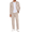Champagne, variant on Men's Suits 2 Piece Slim Fit Suit Set 2 Button Lightweight Casual Knit Blazer Suit Jacket Pants
